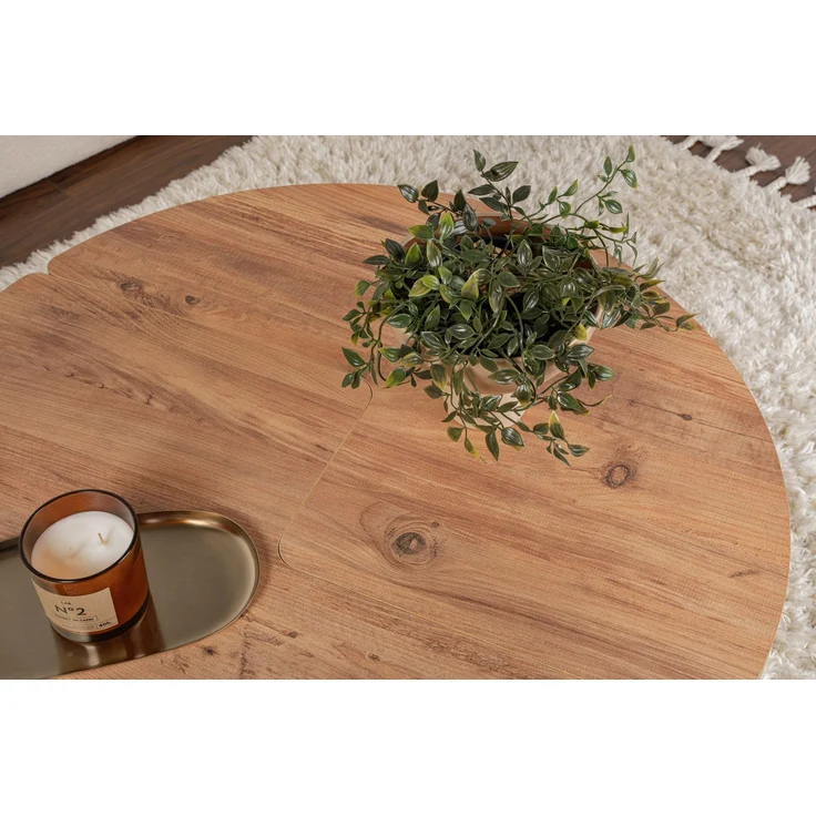 Skye Decor Couchtisch 100% MELAMINE COATED PARTICLE BOARD, 90 cm x 41 cm x 18 mm 241NRD14 – Bild 6