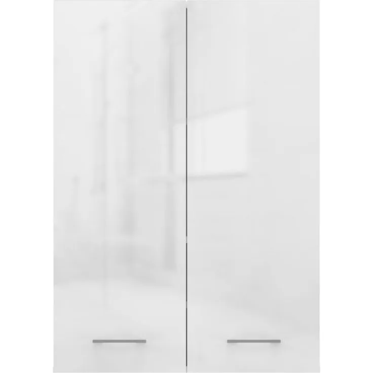 ibonto WASCHMASCHINENUMBAUSCHRANK ANTHRAZIT laminierter Spanplatte 64x90x30cm (H 90 x T 30 x B 64 cm)