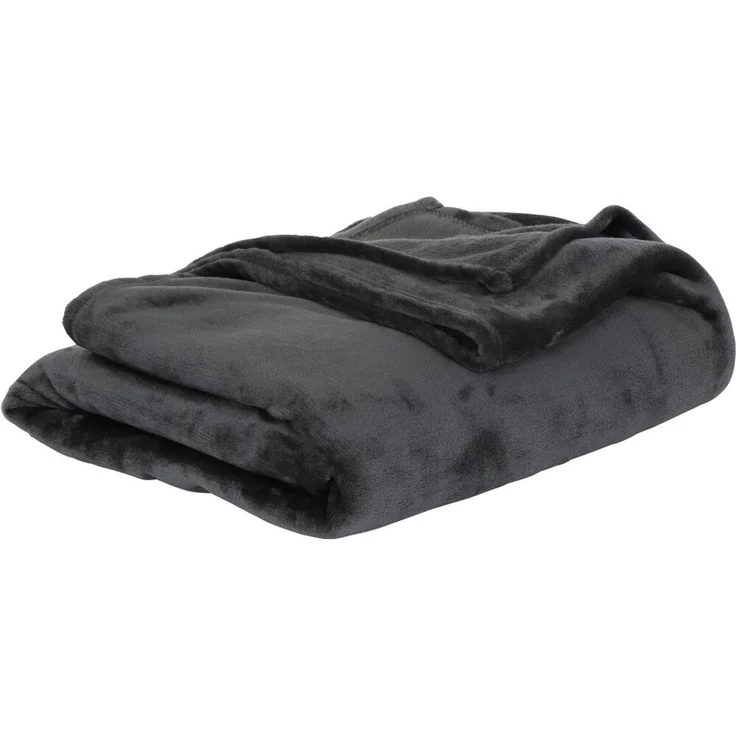 Kuscheldecke REMO, anthrazit ca. 180cm x 220cm