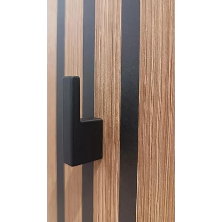 MID.YOU Garderobenpaneel Eiche, Holzwerkstoff, 24.5x109x2.6 cm, mit Aufhängemöglichkeit – Bild 10