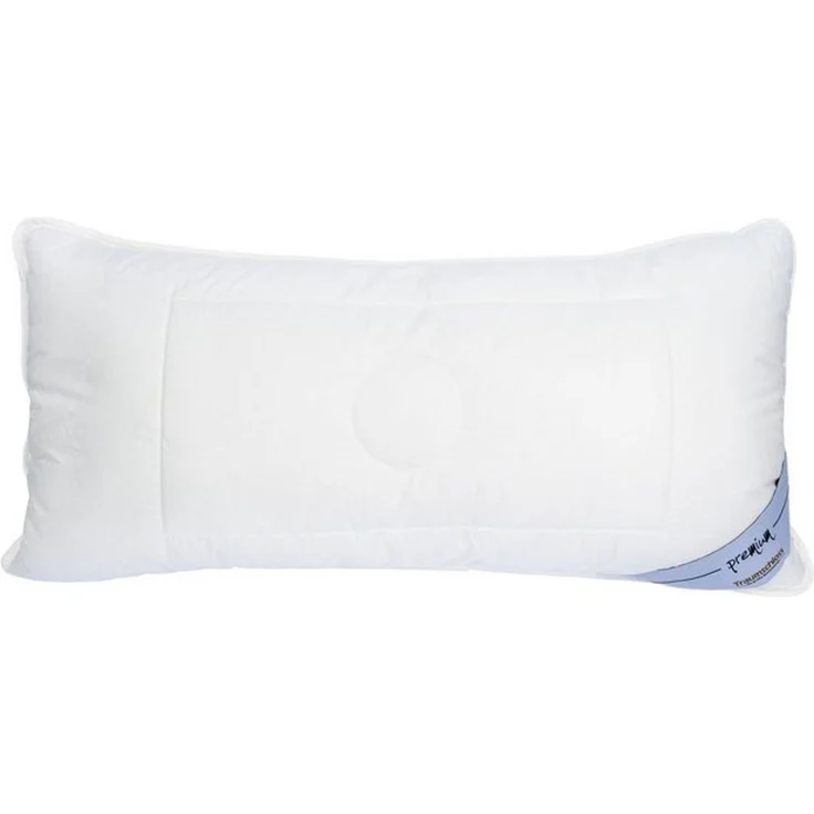 Traumschloss Microfaserkissen Premium, Füllung: 100% Polyester Faserbällchen, Bezug: 100% Baumwolle, Rückenschläfer, Seitenschläfer, Bauchschläfer, extrem leicht, luftig und anschmiegsam – Bild 4