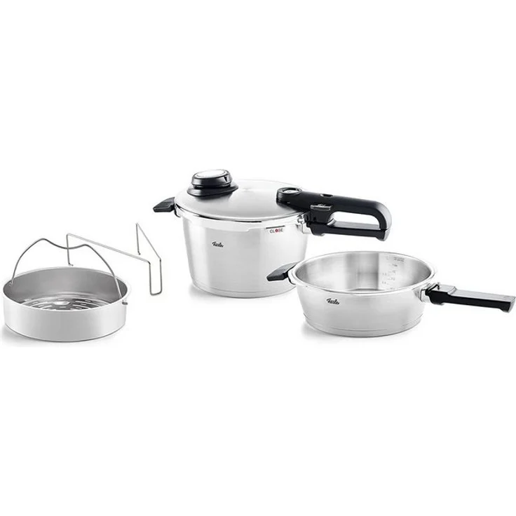 Fissler Vitavit® Premium Schnellkochtopf-Set 2-tlg. 22 cm / 4,5 + 2,5 Liter – Bild 4