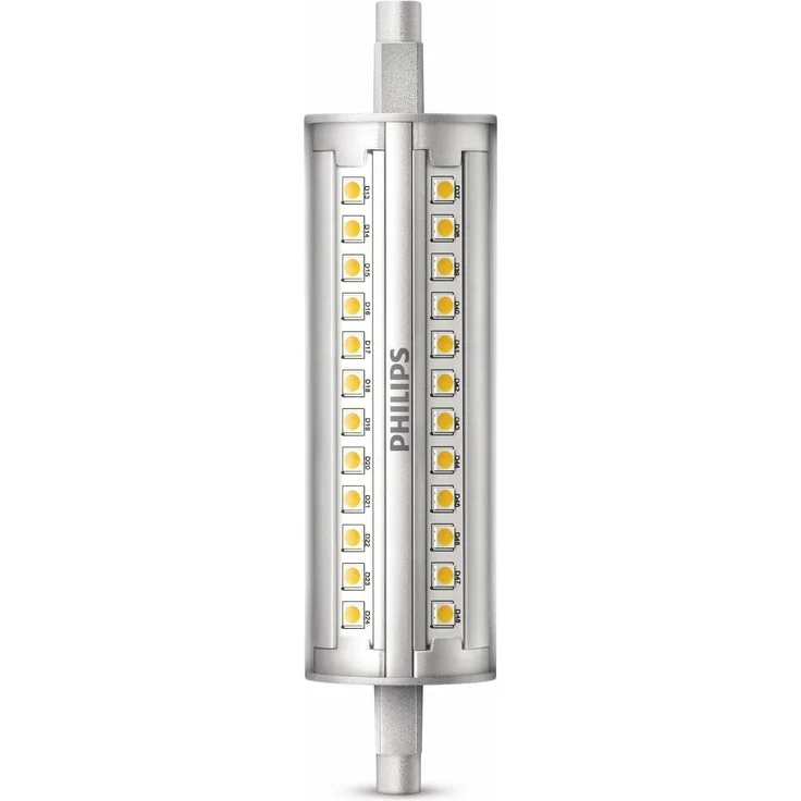 Philips LED R7s 118mm Leuchtmittel 14W 2000lm 3000K warmweiss dimmbar 2,9x2,9x11,8cm – Bild 3