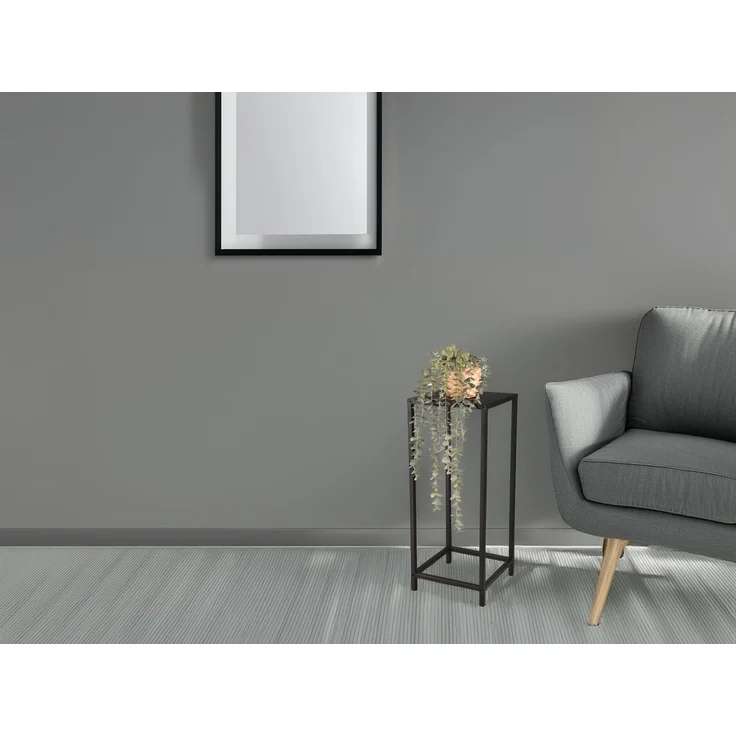MIRRORS AND MORE 'Veronika' Beistelltisch Metall, schwarz, 25x60x25cm – Bild 5