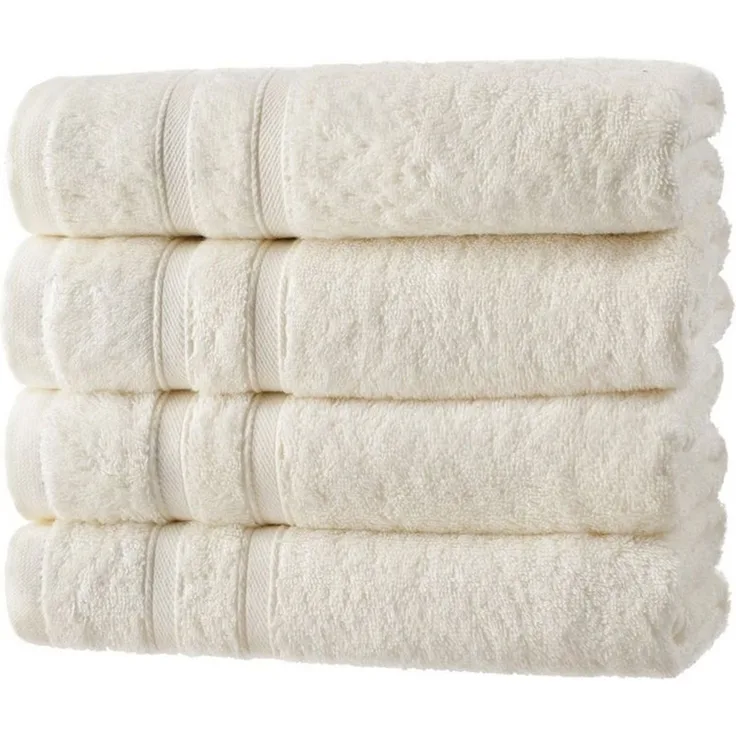 Zestri Handtücher mit Bambusfasern Handtücherset, saugstark weich, Frottee, Handtücher 4er-Set, Duschtuch Saunahandtuch Gästehandtücher Badetuch Handtücher Set