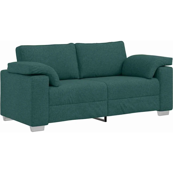 vidaXL Zweisitzer-Sofa Dunkelgrün 180 cm Stoff 4105232 – Bild 2