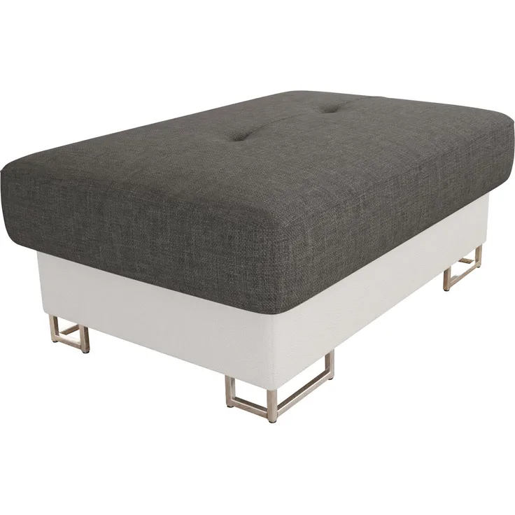 Polsterhocker Cotere (Farbe: Soft 017 + Lux 06)