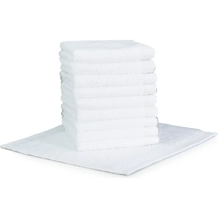 Möve Seiftuch Superwuschel, Walkfrottee (Set, 10-St), Seiftuch Set mit Bordüre, 100% Premium Cotton Baumwolle, weich