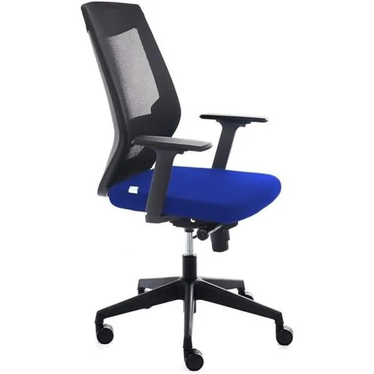 Rocada Bürodrehstuhl mit Armlehne blau