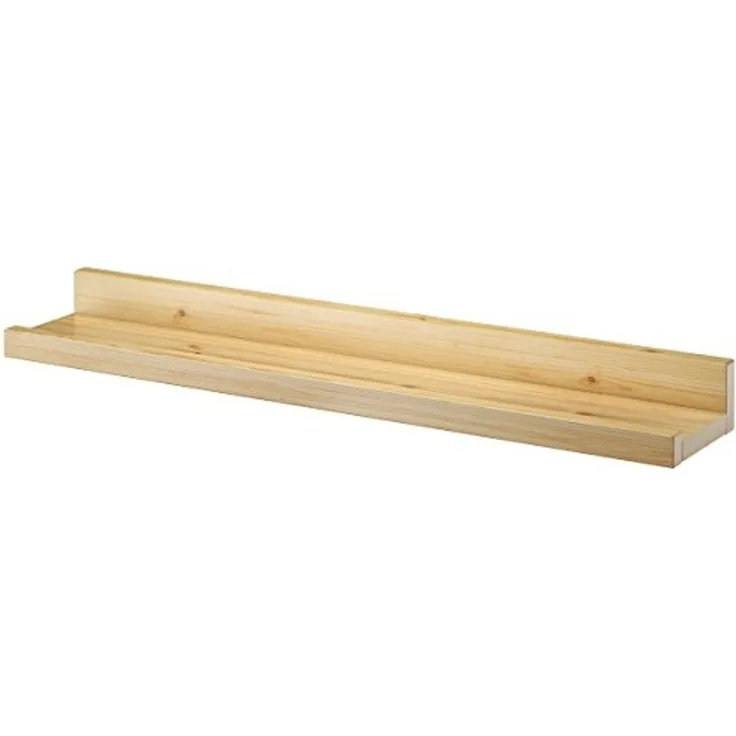 Wandregal Massivholz Kiefer Fotoleiste für Bilder Bücher und Deko 90. 82-13, 90cm