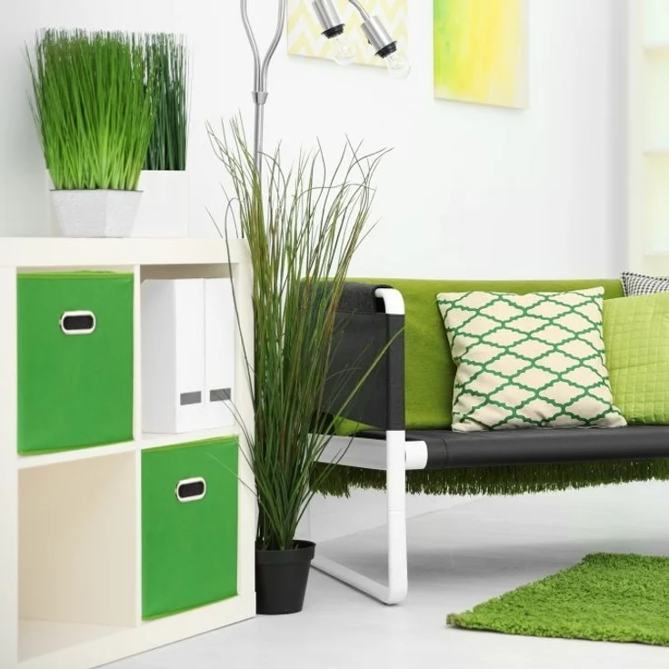 Aufbewahrungsbox Stoff 2er Set – Bild 2
