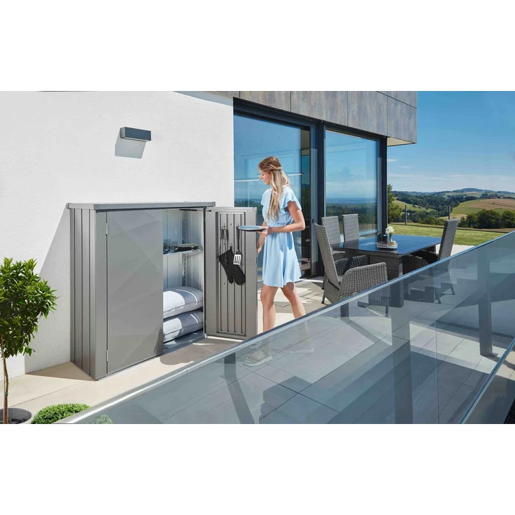 Biohort Terrassenschrank Romeo M 132x57x140cm – Bild 2