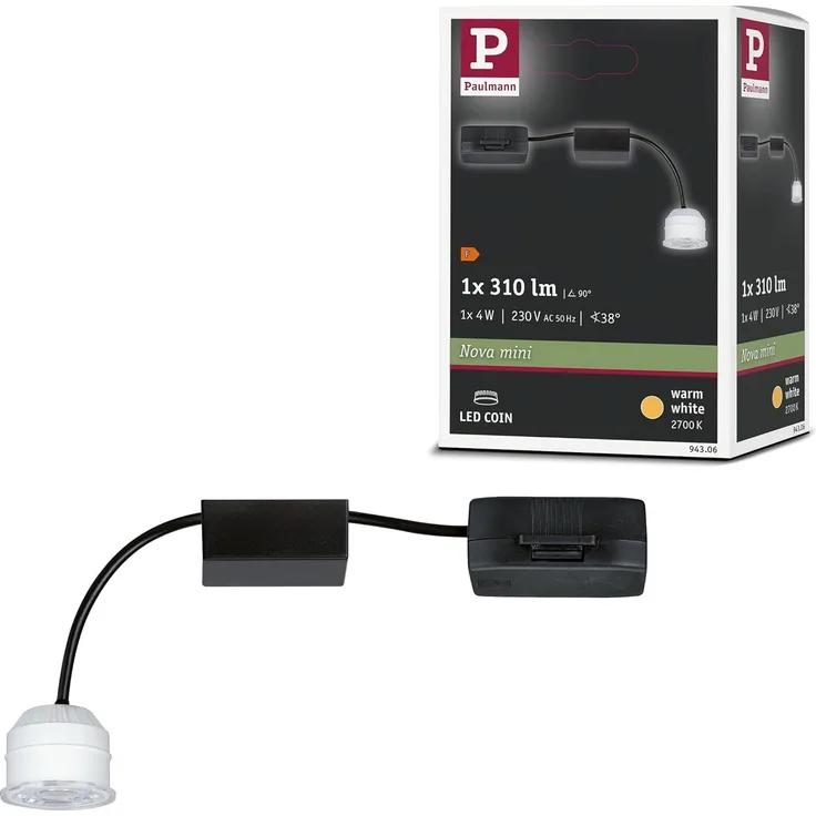 Paulmann No. 94306 Nova mini LED Modul Coin 4W 2.700K 230V