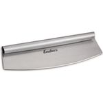 Enders® Premium Pizzaschneider aus Edelstahl, für Pizza und Flammkuchen, scharf, ergonomischer Griff, einfaches Zerteilen der Pizza, Kunststoff Schutzkappe, Grillzubehör, B35,5 x T11 x H2,5cm #8771