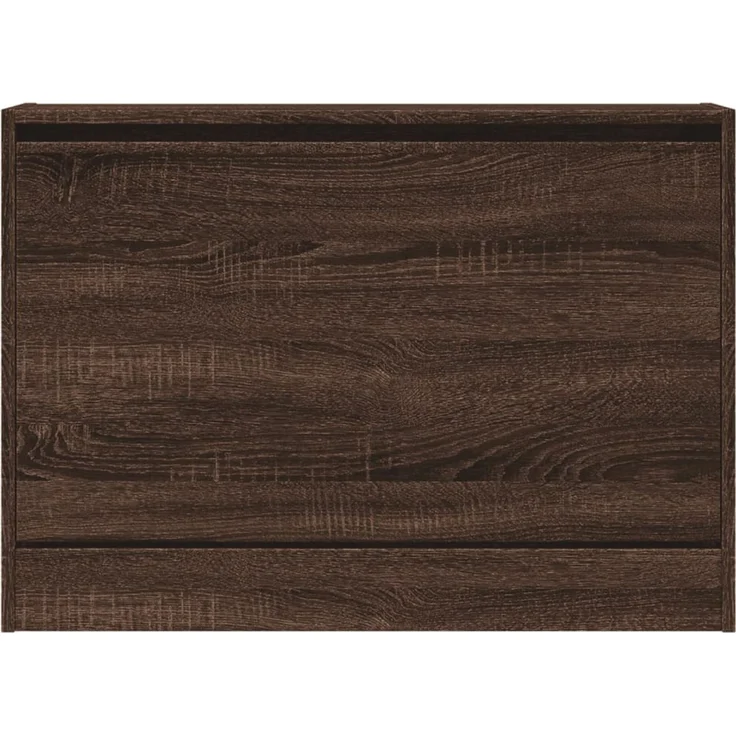 vidaXL Schuhschrank Braun Eichen-Optik 80x21x57 cm Holzwerkstoff 839916 – Bild 4