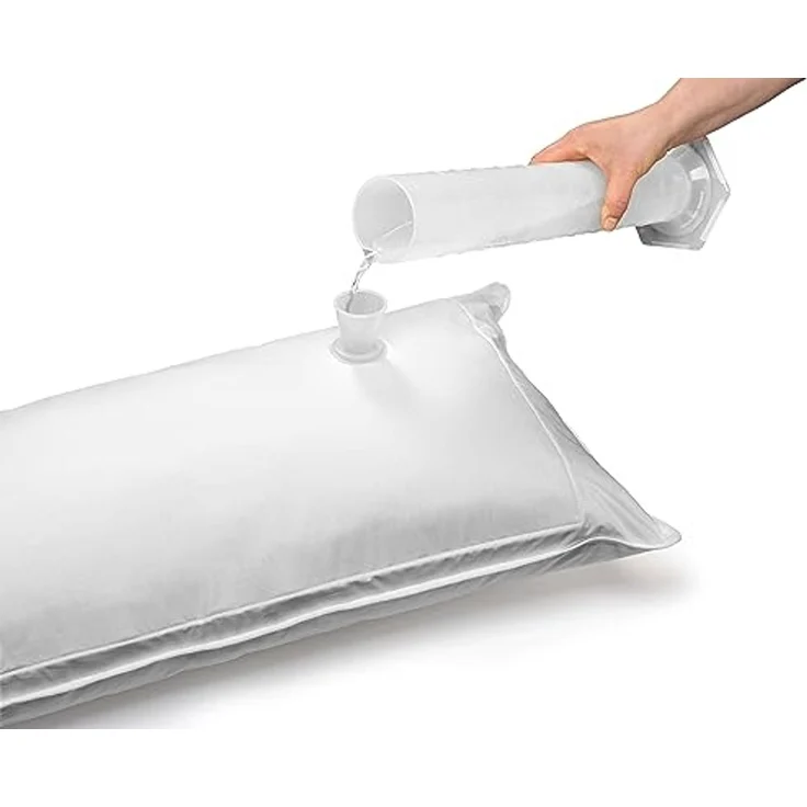 XDREAM Wasserkissen Kopfkissen, 40x80 cm und 50x70 cm, inkl. Fülltrichter, 1-tlg, individuelle Stützwirkung durch anpassbare Füllmenge, Auslaufschutz – Bild 2