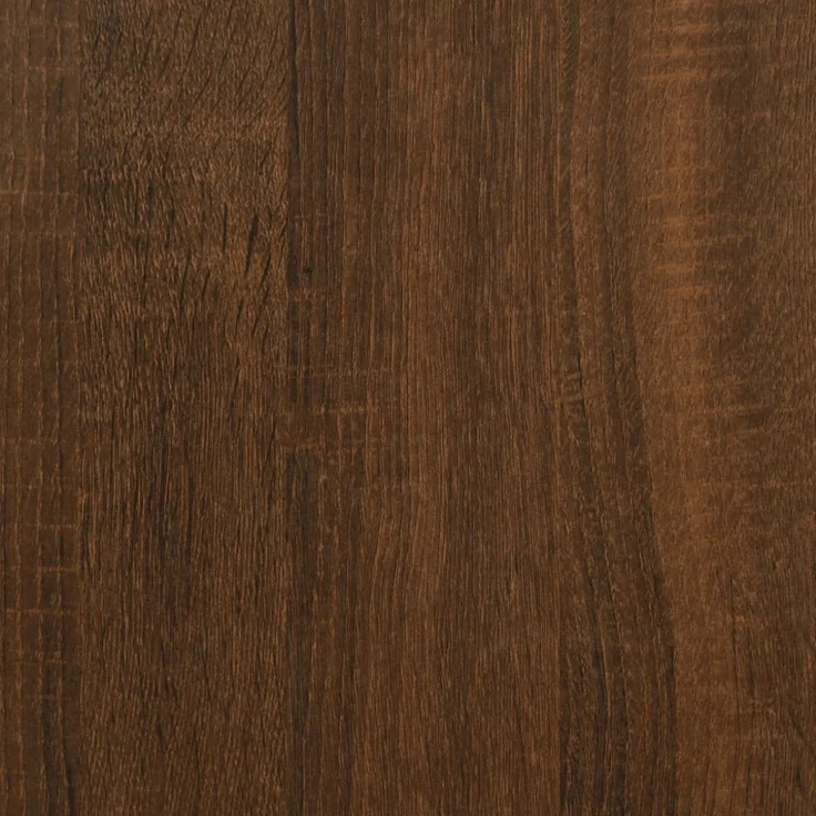 vidaXL Kleiderständer mit Ablagen Braun Eichen-Optik Holzwerkstoff 834204 – Bild 6