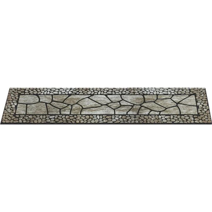 Andiamo Stufenmatte Outdoor, 2er Set, rechteckig, Höhe: 6 mm, Outdoor-Stufenmatten, Stein Motiv, Gartenbereich, Außenbereich – Bild 4
