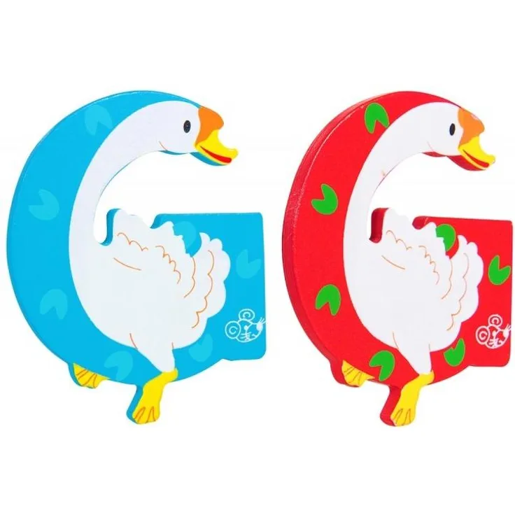 SpielMaus Holzbuchstabe 'G' - 1 Buchstabe, zufällige Auswahl, keine Vorauswahl möglich