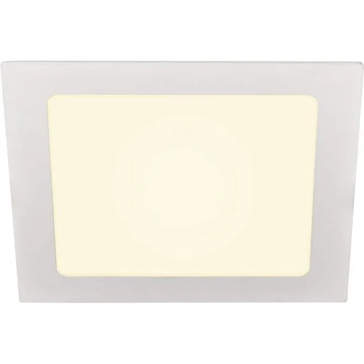 SLV Leuchte 1003012 SENSER 18 Indoor LED Deckeneinbauleuchte eckig weiß