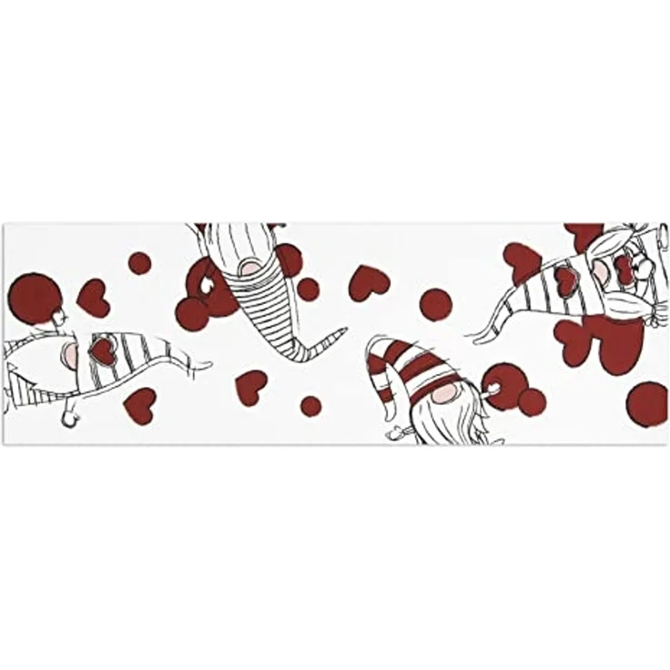 Excelsa 65386 Tischläufer GNOME Sweet Home, 40x140 cm, Baumwolle – Bild 2