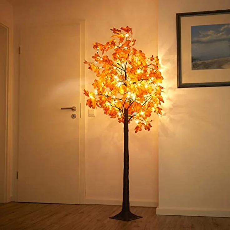 Northpoint LED Baum Herbstbaum Herbstdeko Lichtbaum in Ahorn-Optik In- & Outdoor – Bild 5