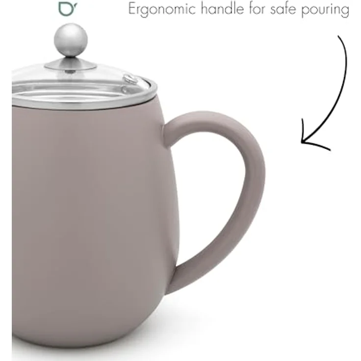 BREDEMEIJER Teekanne Duet Eva 1,2l grau – Bild 6