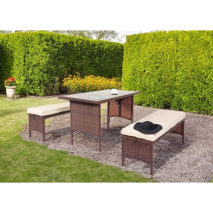 MCW Gartentisch MCW-G16, Passend zu unserer Gastronomie-Serie G16, Neigt nicht zum Fasern – Bild 3