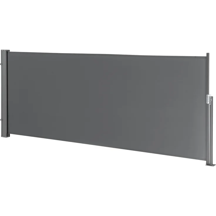 Seitenmarkise Mulhacén 100x300 cm Grau Sichtschutz pro. tec – Bild 1