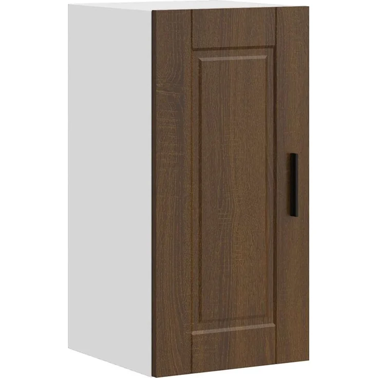 vidaXL Küchen-Hängeschrank Porto Braun Eichen-Optik Holzwerkstoff 854024 – Bild 1