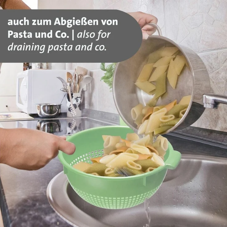 Westmark Salatseiher Ø innen 24 cm mint-grün – Bild 3