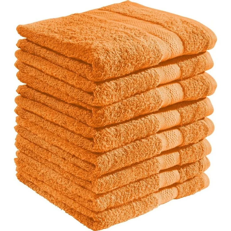 REDBEST Duschtuch Duschtuch "Chicago" 8er-Pack, Frottier, Walk-Frottier Uni – Bild 1