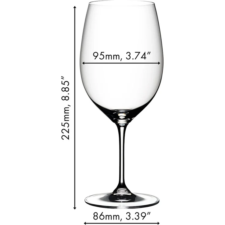 RIEDEL 7416/0-40 VINUM Cabernet / Merlot Weinglas VORTEILSSET - KAUF 4 ZAHL 3 – Bild 2