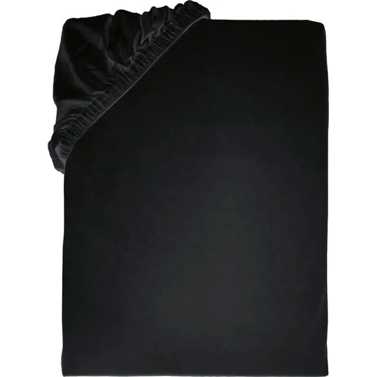 TOM TAILOR HOME Spannbettlaken Tom Tailor Jersey, Jersey, Gummizug: rundum, (1 Stück), ab Größe 90x200 cm, Laken in hochwertiger Jersey Qualität