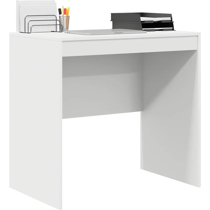 vidaXL Schreibtisch Weiß 80 x 50 x 76 cm 869426 – Bild 2