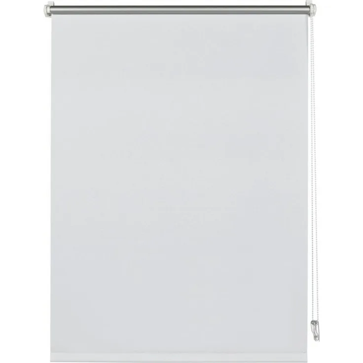 Deco Company Rollo mit Thermo-Rückseite zum Klemmen, Verdunklungsrollo ohne Bohren, Höchste Lichtreflexion, Hitzeschutz, Energiesparend, Weiß, 65 x 150 cm (BxH)