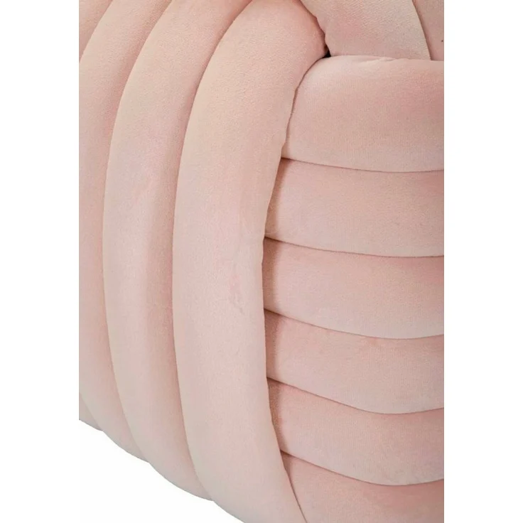 Dmora Pouf Bozzente, Mehrzwecksessel, Nachttisch, Hockerhocker, 45x45 h45 cm, Rosa – Bild 7
