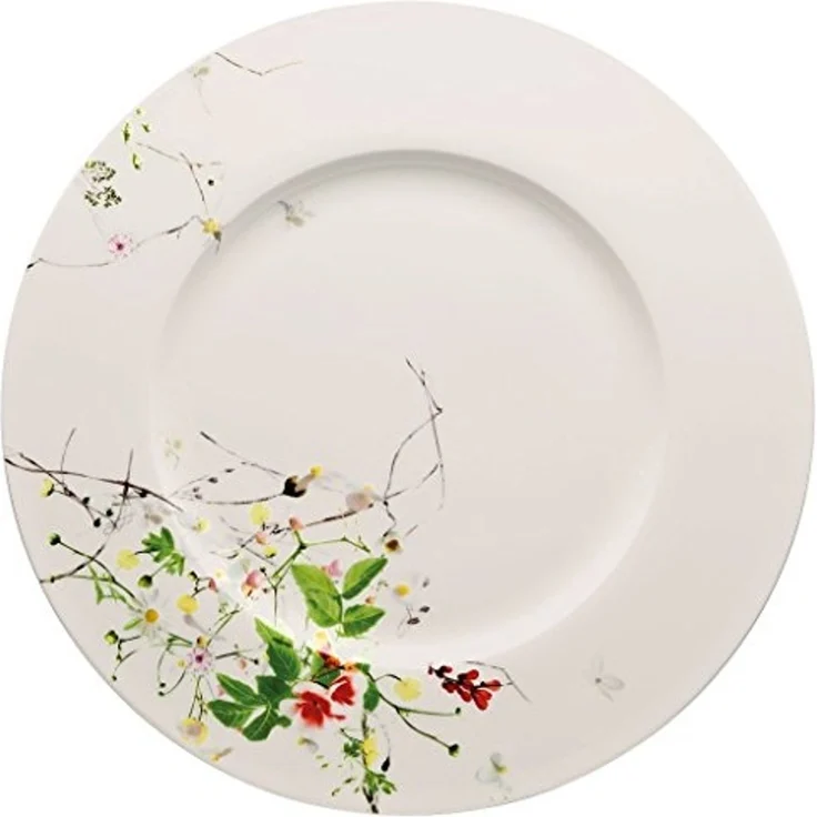 Rosenthal Selection Brillance Fleurs Sauvages Platzteller 33 cm Fahne