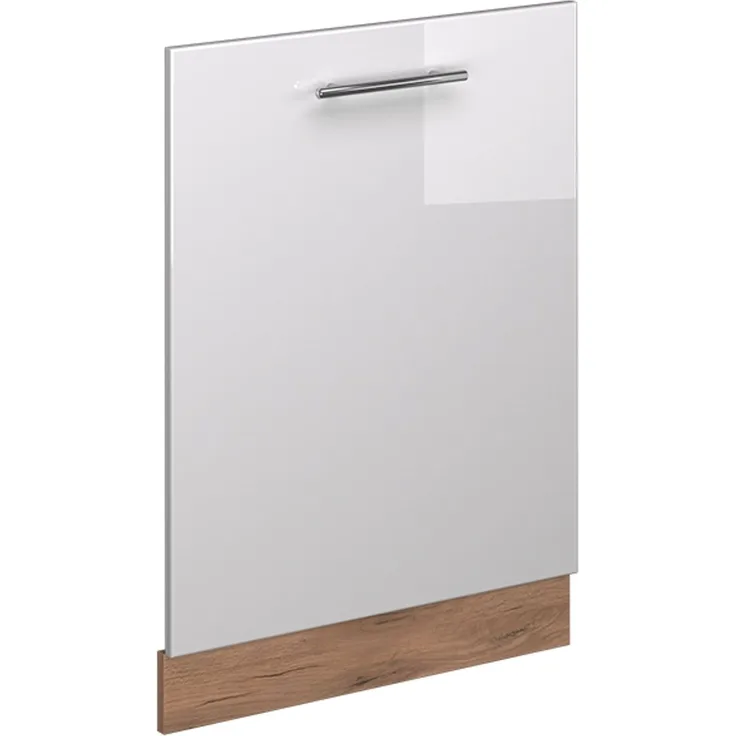 Geschirrspülblende Fame-Line Weiß Hochglanz 60 cm ohne Arbeitsplatte Vicco