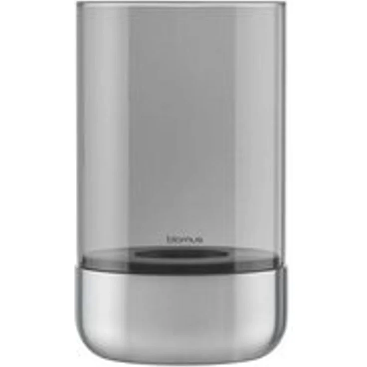 Blomus 67309 Windlicht CALMA M Edelstahl matt Smoke NEUHEIT – Bild 5