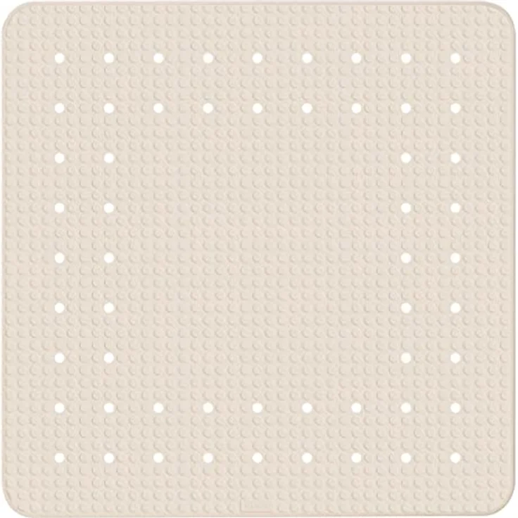 WENKO Duschmatte, für Badezimmer geeignet, angenehme Trittkomfort, quadratisch, Badematte – Bild 2
