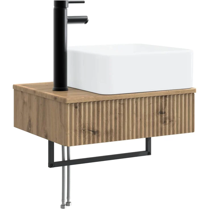 vidaXL Badezimmermöbel-Set 5 Stk. Artisan-Eiche 33 x 34,5 x 100 cm 3405982 – Bild 4