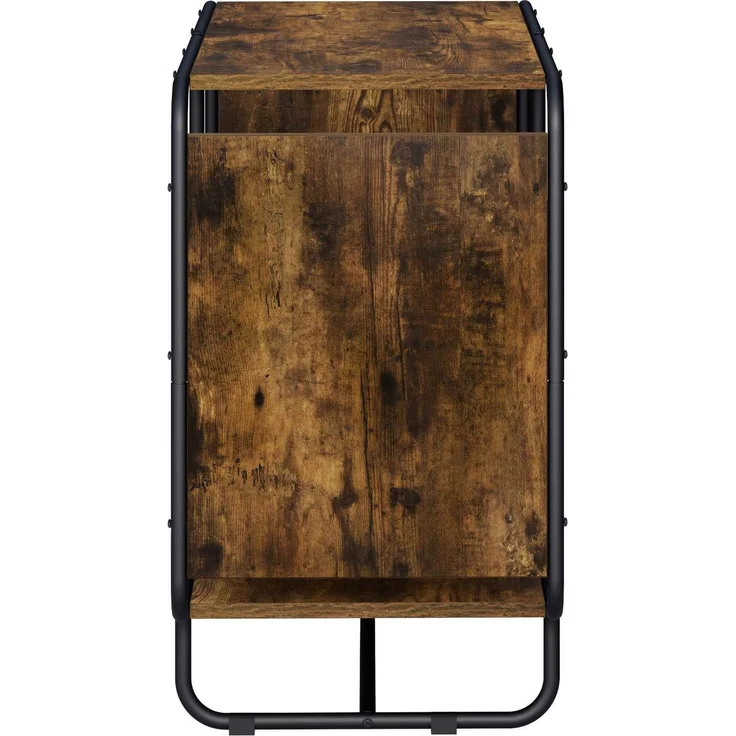 vidaXL Sideboard Räuchereiche 80 x 37.5 x 64.5 cm Holzwerkstoff 8007932 – Bild 4