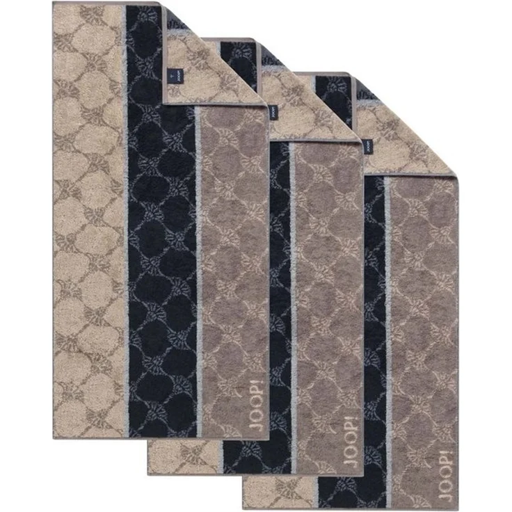 JOOP! Handtuch Unisex Handtuch 3er Pack Baumwolle, Frottier (Packung, 3-St) – Bild 4
