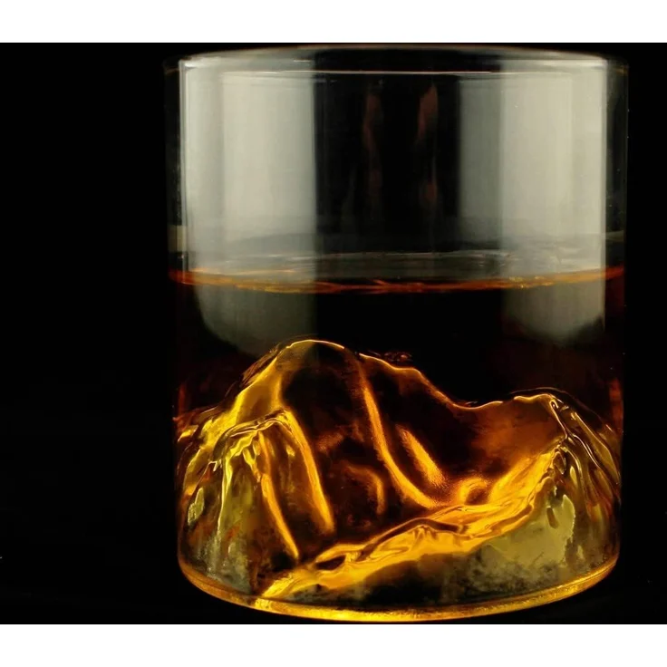 Winkee Whiskyglas On the rocks Berg Whiskeyglas – Bild 1