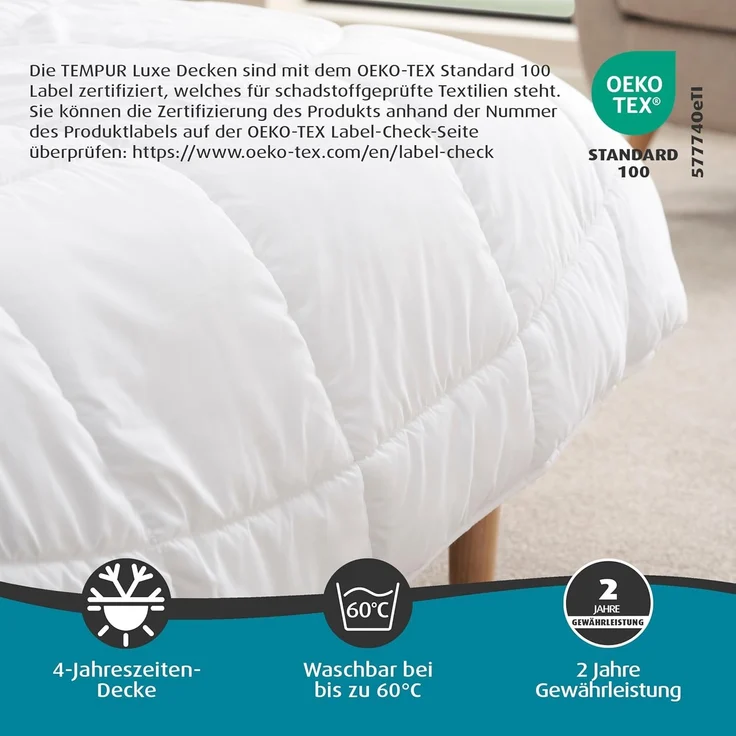 Tempur Leicht-Decke 135x200 cm – Bild 3