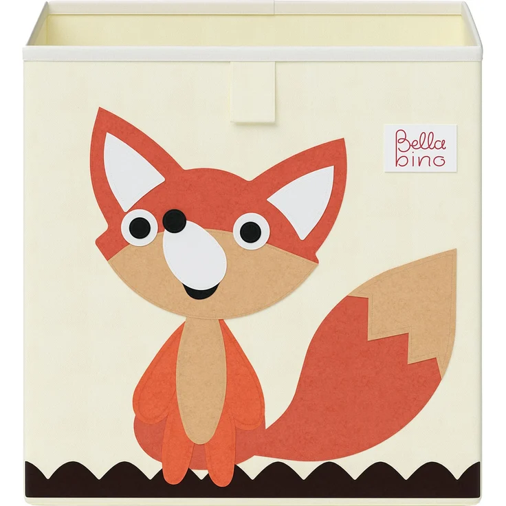 Bellabino 'Helme' Aufbewahrungsboxen, Affe/Löwe/Koala/Fuchs, beige, 4er-Set – Bild 5