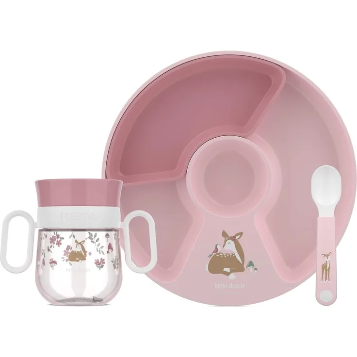 Mepal Fairy Garden Babygeschirr-Set Mio - 3-teilig