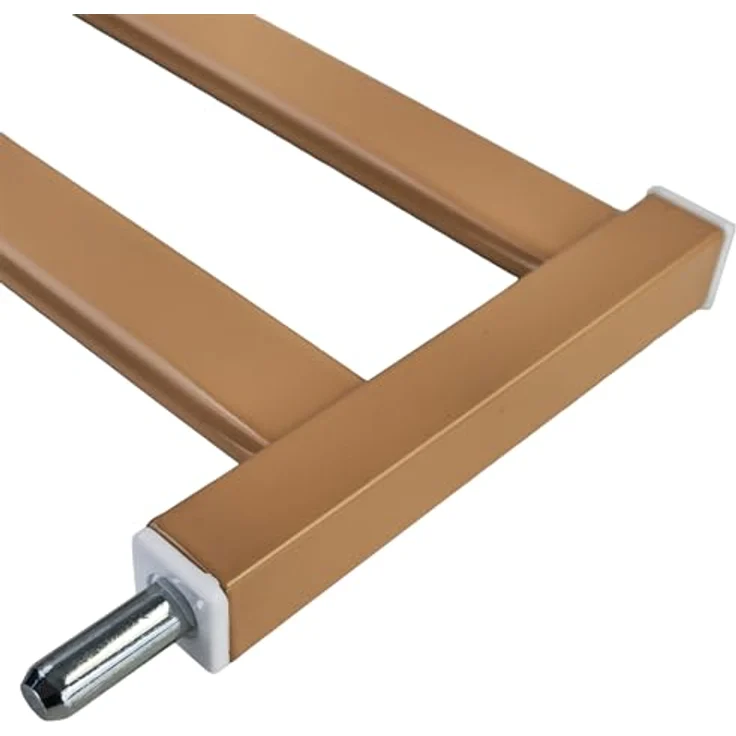 Absperrgitter Treppenschutzgitter beige für 89-99cm Durchgang 77cm Hoch – Bild 6