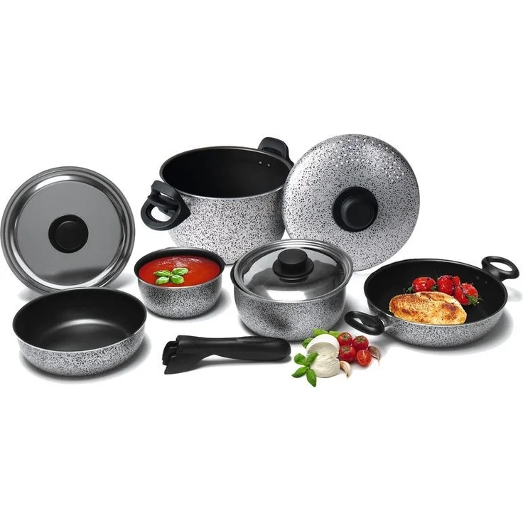 Camp4 Alu Camping-Topfset Rocky - 9-teilig